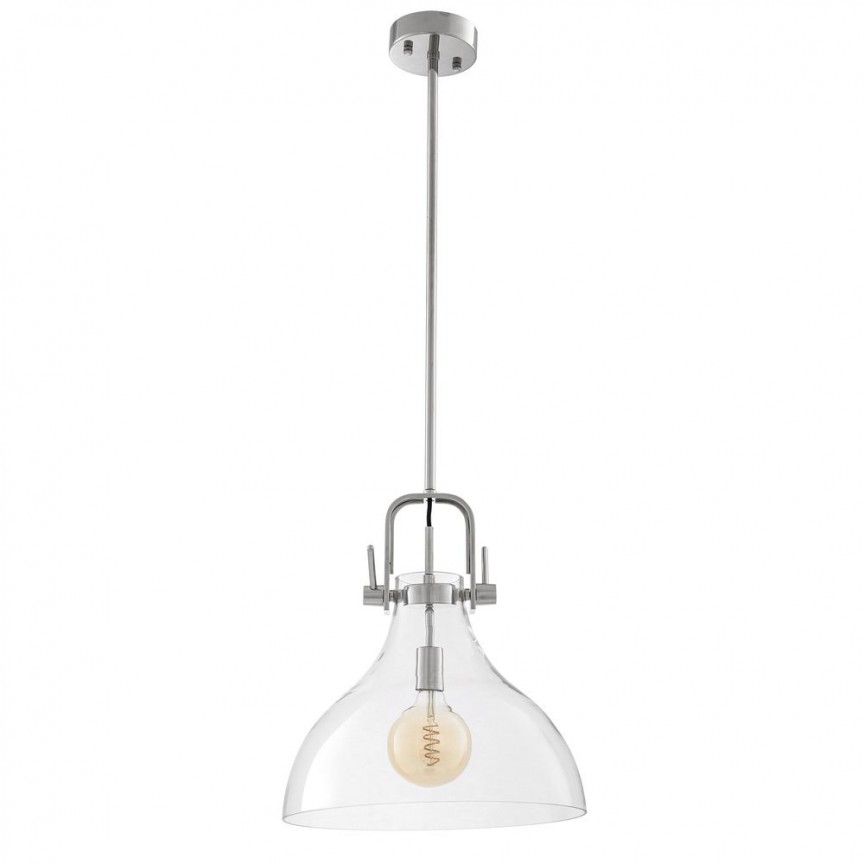 Lustra design LUX Connery, nickel 115127 HZ , Candelabre si Lustre moderne elegante⭐ modele clasice de lux pentru living, bucatarie si dormitor.✅ DeSiGn actual Top 2020!❤️Promotii lampi❗ ➽ www.evalight.ro. Oferte corpuri de iluminat suspendate pt camere de interior (înalte), suspensii (lungi) de tip lustre si candelabre, pendule decorative stil modern, clasic, rustic, baroc, scandinav, retro sau vintage, aplicate pe perete sau de tavan, cu cristale, abajur din material textil, lemn, metal, sticla, bec Edison sau LED, ieftine de calitate deosebita la cel mai bun pret. a