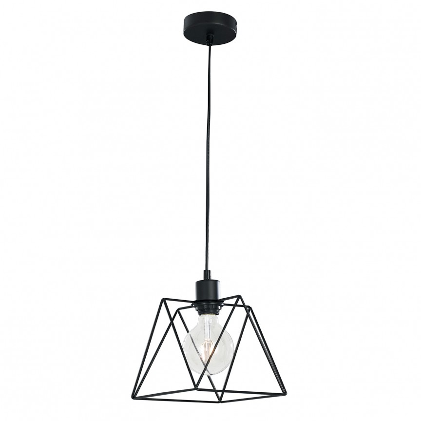 Pendul design clasic SANTANA, 20x20cm negru I-SANTANA-M-S1 FE, Candelabre si Lustre moderne elegante⭐ modele clasice de lux pentru living, bucatarie si dormitor.✅ DeSiGn actual Top 2020!❤️Promotii lampi❗ ➽ www.evalight.ro. Oferte corpuri de iluminat suspendate pt camere de interior (înalte), suspensii (lungi) de tip lustre si candelabre, pendule decorative stil modern, clasic, rustic, baroc, scandinav, retro sau vintage, aplicate pe perete sau de tavan, cu cristale, abajur din material textil, lemn, metal, sticla, bec Edison sau LED, ieftine de calitate deosebita la cel mai bun pret. a