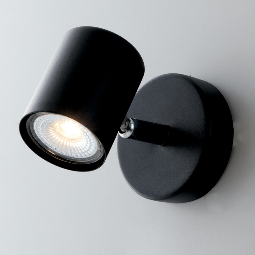 Aplica cu spot directionabil design modern ZERO negru SPOT-ZERO-1 NER FE, Aplice aplicate perete sau tavan cu spot, LED⭐ modele moderne corpuri de iluminat tip spot-uri pe bara.✅Design decorativ unic!❤️Promotii lampi❗ ➽ www.evalight.ro. Alege aplice de iluminat interior, lustre si plafoniere cu 1 spot cu lumina LED si directie reglabila, spot orientabil cu intrerupator, simple si ieftine de calitate la cel mai bun pret. a