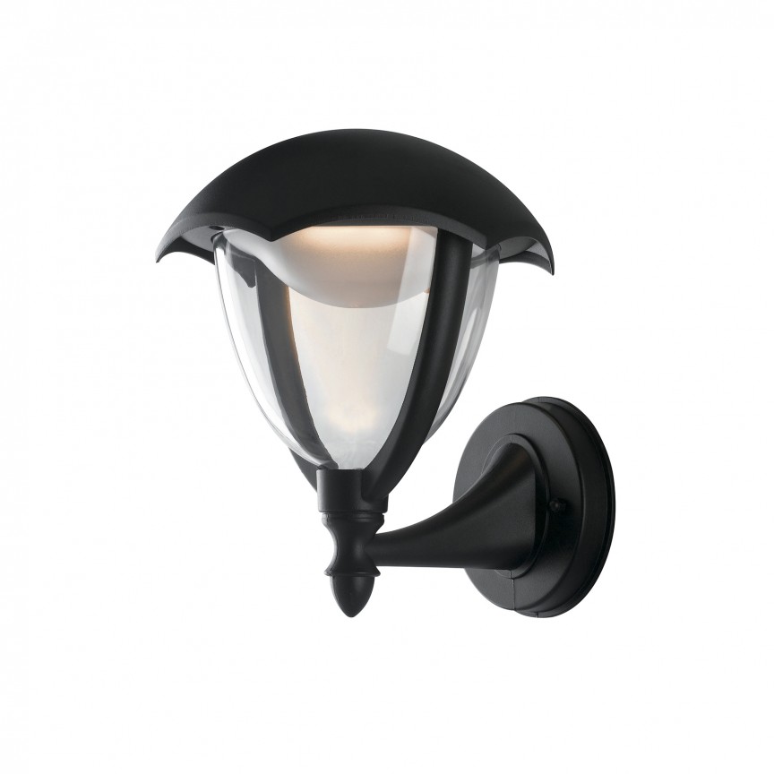 Aplica LED pentru iluminat exterior design modern IP44 MEGAN LANT-MEGAN/AP1A FE, Corpuri de iluminat exterior⭐ modele rustice, clasice, moderne pentru gradina, terasa, curte si alei.✅Design decorativ unic!❤️Promotii lampi❗ ➽www.evalight.ro. a