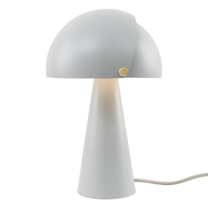 Veioza, lampa de masa design modern ALIGN gri 2120095010 NL, Veioze moderne de masa⭐ modele elegante inalte potrivite pentru noptiere dormitor si living.✅DeSiGn decorativ de lux unic!❤️Promotii lampi❗ ➽www.evalight.ro. Alege corpuri de iluminat interior tip lampi mari mari cu picior inalt pt citit cu reader LED, de podea, aspect vintage deosebit cu cristal, abajur din material textil, sticla, lemn, metalic, ceramica cu flori, ieftine de calitate la cel mai bun pret. a