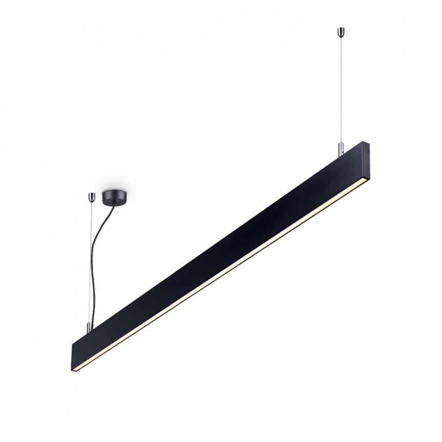 Lustra LED suspendata liniara modulara LINUS SP BK 4000K, Corpuri de iluminat interior LED⭐ modele lustre interior LED pentru living, dormitor, bucatarie, baie.✅DeSiGn decorativ de lux!❤️Promotii lampi LED❗ ➽www.evalight.ro. Alege Corpuri de iluminat interior LED elegante in stil modern, suspendate sau aplicate de tavan si perete, ieftine de calitate deosebita la cel mai bun pret. a