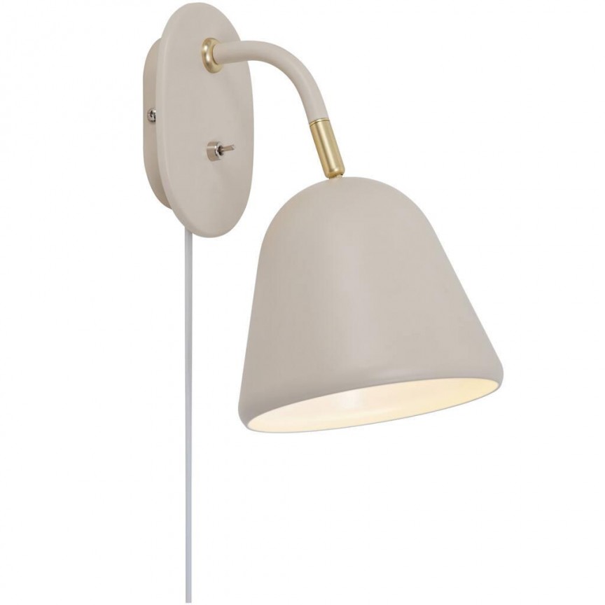 Aplica de perete design modern Fleur bej 2112101001 NL, Promotii lustre, reduceri⭐ corpuri de iluminat, mobila si decoratiuni de interior si exterior.⭕Oferte Pret redus online ➽ www.evalight.ro❗ a