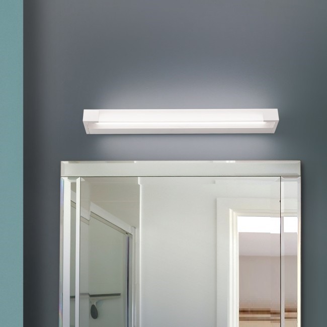 Aplica LED pentru oglinda baie, MARILYN 57cm, alb, Aplice pentru baie, LED⭐ modele moderne lustre tablou, iluminat oglinda baie.❤️Promotii lampi baie❗ ➽www.evalight.ro. Alege corpuri de iluminat baie cu spot-uri aplicate (perete/tavan/mobilier baie), rezistente la apa (umiditate), ieftine si de lux, calitate deosebita la cel mai bun pret.
 a