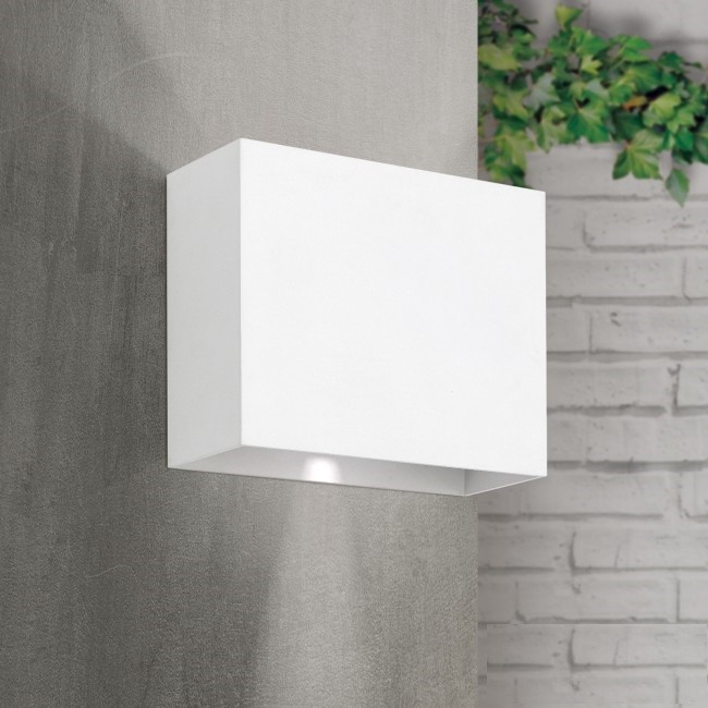 Aplica LED de perete exterior, lumina ambientala, protectie IP65, AKZENT alb, Corpuri de iluminat exterior⭐ modele rustice, clasice, moderne pentru gradina, terasa, curte si alei.✅Design decorativ unic!❤️Promotii lampi❗ ➽www.evalight.ro. a