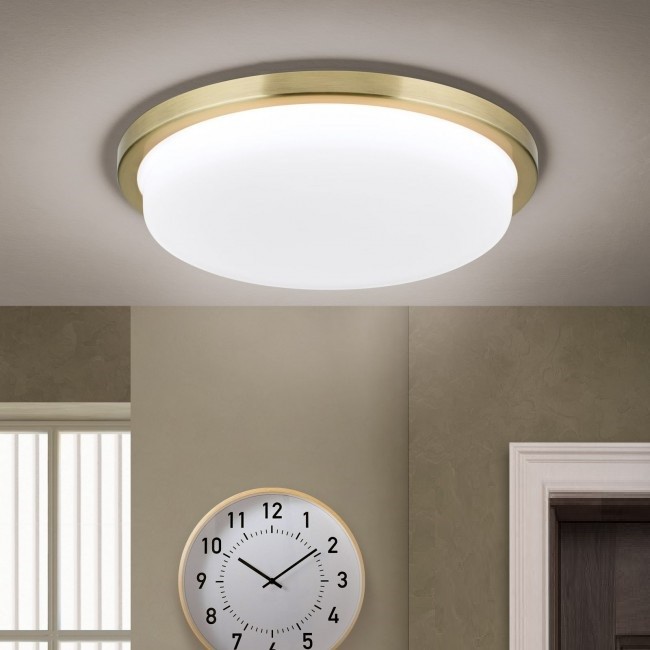 Plafoniera LED moderna LEROX Ø30cm alama antique, Candelabre si Lustre moderne elegante⭐ modele clasice de lux pentru living, bucatarie si dormitor.✅ DeSiGn actual Top 2020!❤️Promotii lampi❗ ➽ www.evalight.ro. Oferte corpuri de iluminat suspendate pt camere de interior (înalte), suspensii (lungi) de tip lustre si candelabre, pendule decorative stil modern, clasic, rustic, baroc, scandinav, retro sau vintage, aplicate pe perete sau de tavan, cu cristale, abajur din material textil, lemn, metal, sticla, bec Edison sau LED, ieftine de calitate deosebita la cel mai bun pret. a