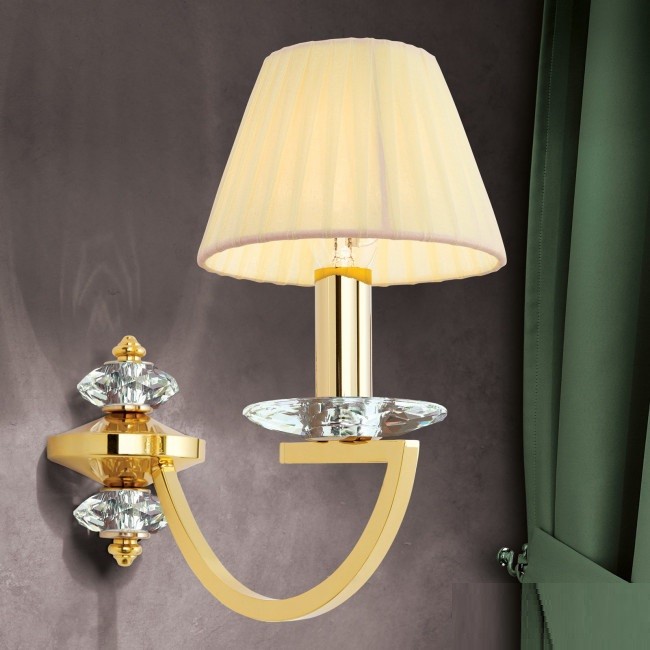 Aplica de perete cristal Swarovski eleganta de lux Avala 24K gold plated, Candelabre si Lustre moderne elegante⭐ modele clasice de lux pentru living, bucatarie si dormitor.✅ DeSiGn actual Top 2020!❤️Promotii lampi❗ ➽ www.evalight.ro. Oferte corpuri de iluminat suspendate pt camere de interior (înalte), suspensii (lungi) de tip lustre si candelabre, pendule decorative stil modern, clasic, rustic, baroc, scandinav, retro sau vintage, aplicate pe perete sau de tavan, cu cristale, abajur din material textil, lemn, metal, sticla, bec Edison sau LED, ieftine de calitate deosebita la cel mai bun pret. a