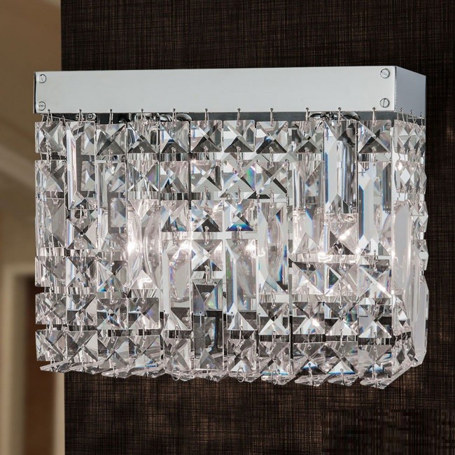 Aplica de perete cristal Asfour design modern de lux Ring chrome plated, Aplice de perete Cristal Asfour⭐ modele deosebite lux stil Imperial din cristal Asfour autentic 30% PBO❗ ✅Design Baroc unicat Premium Top❗ ➽ www.evalight.ro. a