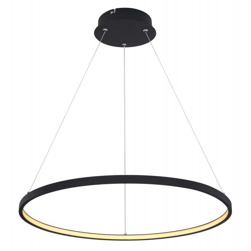 Lustra LED suspendata design modern circular RALPH 29W negru, Corpuri de iluminat interior LED⭐ modele lustre interior LED pentru living, dormitor, bucatarie, baie.✅DeSiGn decorativ de lux!❤️Promotii lampi LED❗ ➽www.evalight.ro. Alege Corpuri de iluminat interior LED elegante in stil modern, suspendate sau aplicate de tavan si perete, ieftine de calitate deosebita la cel mai bun pret. a