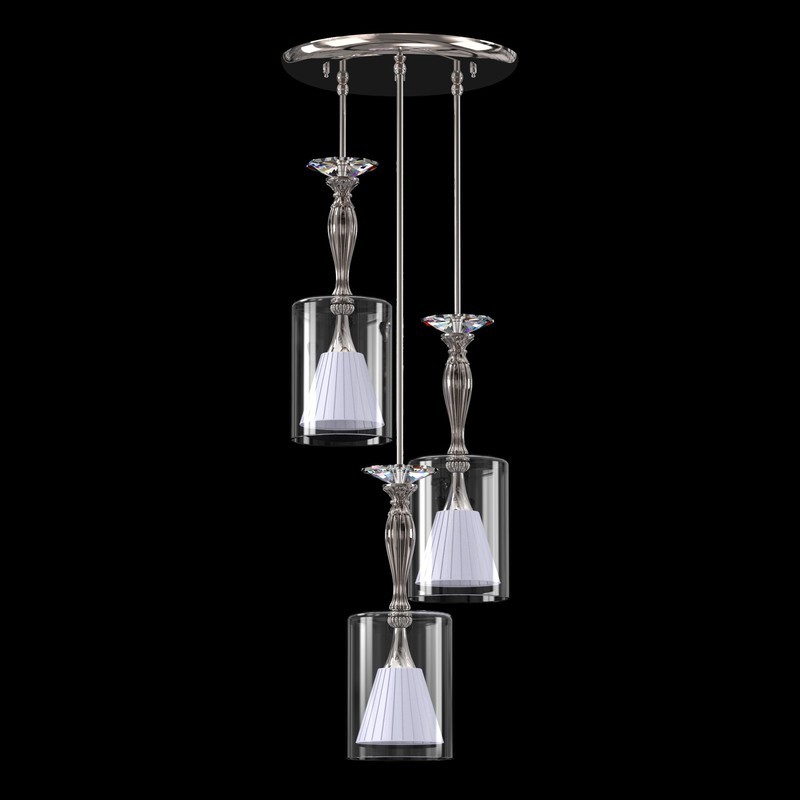 Lustra cu 3 pendule moderna design LUX ANOMALY 02-CH, nickel, Candelabre si Lustre moderne elegante⭐ modele clasice de lux pentru living, bucatarie si dormitor.✅ DeSiGn actual Top 2020!❤️Promotii lampi❗ ➽ www.evalight.ro. Oferte corpuri de iluminat suspendate pt camere de interior (înalte), suspensii (lungi) de tip lustre si candelabre, pendule decorative stil modern, clasic, rustic, baroc, scandinav, retro sau vintage, aplicate pe perete sau de tavan, cu cristale, abajur din material textil, lemn, metal, sticla, bec Edison sau LED, ieftine de calitate deosebita la cel mai bun pret. a