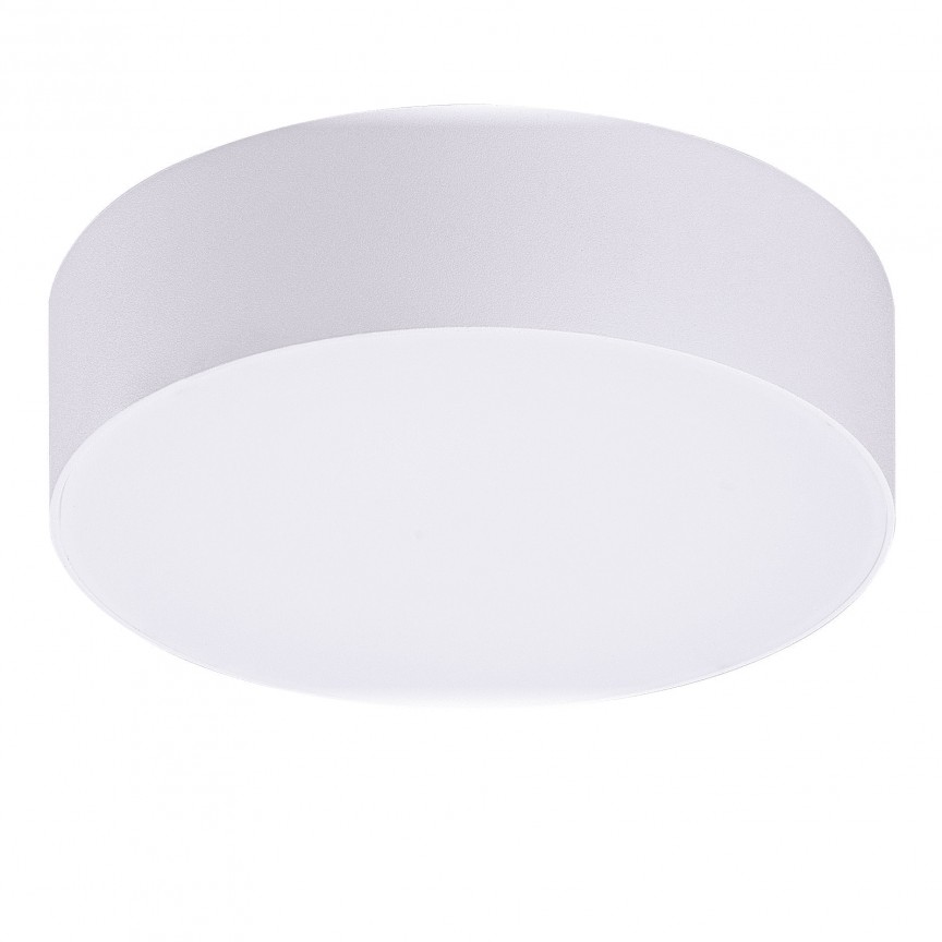 Plafoniera LED pentru exterior IP54 CASPER ROUND 3000K WH, Corpuri de iluminat exterior⭐ modele rustice, clasice, moderne pentru gradina, terasa, curte si alei.✅Design decorativ unic!❤️Promotii lampi❗ ➽www.evalight.ro. a