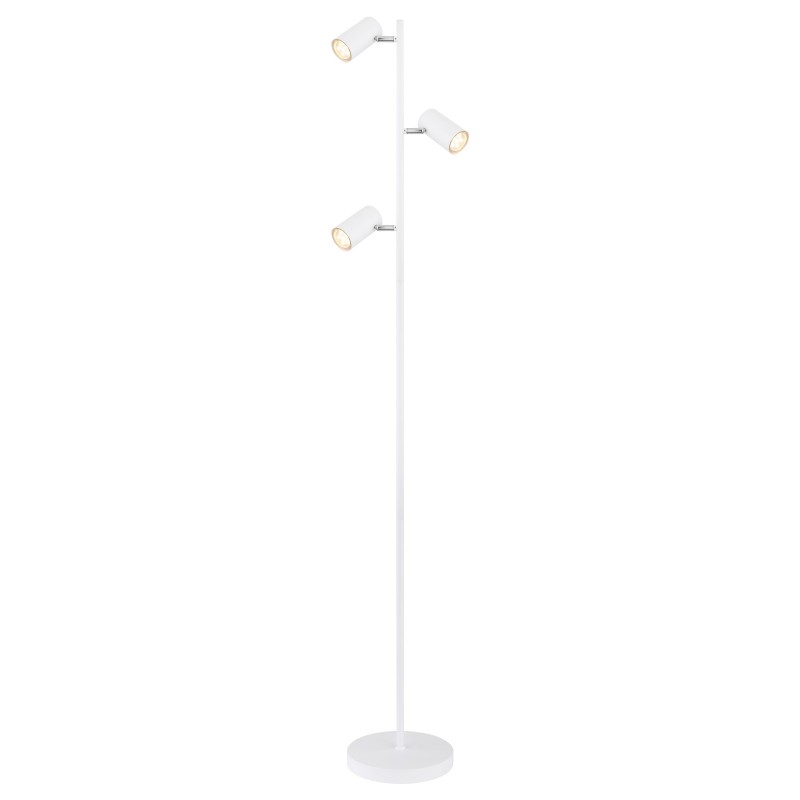 Lampadar / lampa de podea design modern Robby alb 57910SW GL, Lampadare moderne de podea⭐ modele elegante pentru iluminat camera living dormitor.✅DeSiGn decorativ de lux unic!❤️Promotii lampi❗ ➽www.evalight.ro. Alege corpuri de iluminat de podea pt interior cu reader LED, ieftine de calitate deosebita la cel mai bun pret. a