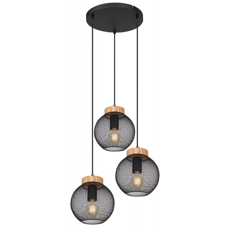 Lustra suspendata cu 3 pendule design modern PABLO 15663-3H GL, Candelabre si Lustre moderne elegante⭐ modele clasice de lux pentru living, bucatarie si dormitor.✅ DeSiGn actual Top 2020!❤️Promotii lampi❗ ➽ www.evalight.ro. Oferte corpuri de iluminat suspendate pt camere de interior (înalte), suspensii (lungi) de tip lustre si candelabre, pendule decorative stil modern, clasic, rustic, baroc, scandinav, retro sau vintage, aplicate pe perete sau de tavan, cu cristale, abajur din material textil, lemn, metal, sticla, bec Edison sau LED, ieftine de calitate deosebita la cel mai bun pret. a