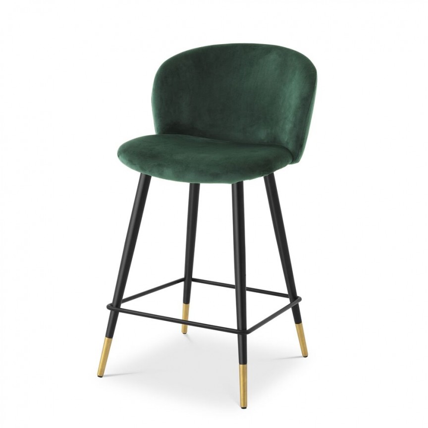 Scaun de bar design elegant LUX Counter Stool Volante, verde inchis 115738 HZ, Scaune de bar inalte⭐ modele moderne reglabile pe inaltime din lemn sau metal pentru bar bucatarie, mese cafenea.❤️Promotii scaune de bar❗ ➽ www.evalight.ro. Alege scaunele de bar potrivite pt pult casa si mobilier dining si restaurant HoReCa, stil vintage (retro si industriale), tip taburete, rotative, rezistente, cu sejut din plastic sau tapitate cu catifea, piele naturala (ecologica), din material textil, cu spatar si brate, picioare lemn, metalice cu rotile, pivotante cu piston, cu roti, pliabile, ieftine si de calitate deosebita la cel mai bun pret. a