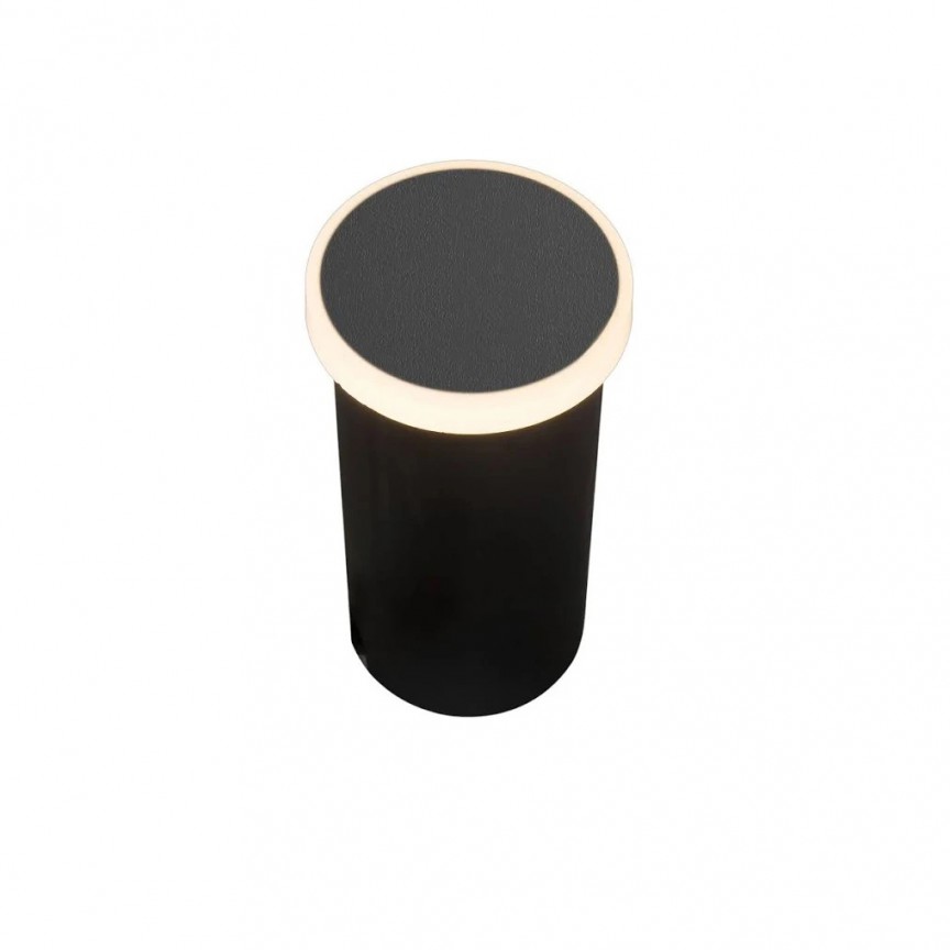 Spot LED incastrabil de exterior ambiental IP65 ALF ROUND negru, Corpuri de iluminat exterior⭐ modele rustice, clasice, moderne pentru gradina, terasa, curte si alei.✅Design decorativ unic!❤️Promotii lampi❗ ➽www.evalight.ro. a