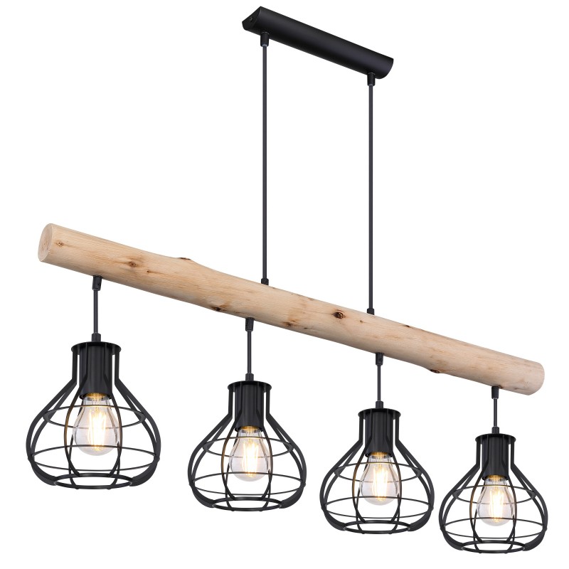 Lustra suspendata design modern Clastra negru 15388-4H GL, Candelabre si Lustre moderne elegante⭐ modele clasice de lux pentru living, bucatarie si dormitor.✅ DeSiGn actual Top 2020!❤️Promotii lampi❗ ➽ www.evalight.ro. Oferte corpuri de iluminat suspendate pt camere de interior (înalte), suspensii (lungi) de tip lustre si candelabre, pendule decorative stil modern, clasic, rustic, baroc, scandinav, retro sau vintage, aplicate pe perete sau de tavan, cu cristale, abajur din material textil, lemn, metal, sticla, bec Edison sau LED, ieftine de calitate deosebita la cel mai bun pret. a