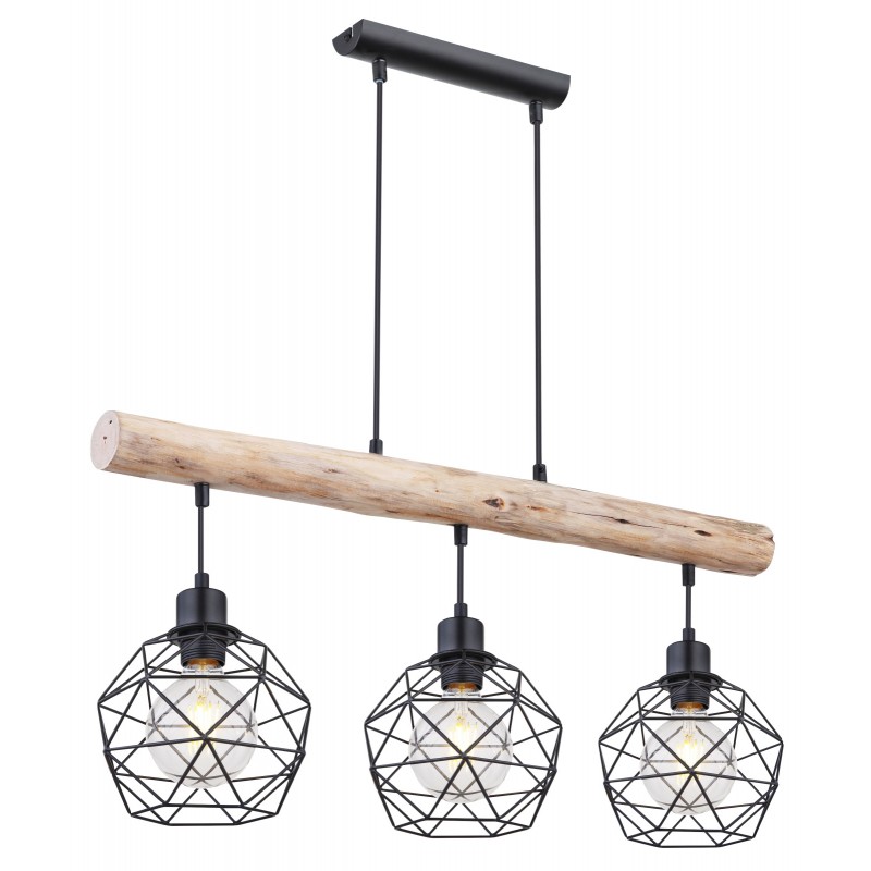 Lustra cu 3 pendule design modern Theodor lemn 15416-3 GL, Candelabre si Lustre moderne elegante⭐ modele clasice de lux pentru living, bucatarie si dormitor.✅ DeSiGn actual Top 2020!❤️Promotii lampi❗ ➽ www.evalight.ro. Oferte corpuri de iluminat suspendate pt camere de interior (înalte), suspensii (lungi) de tip lustre si candelabre, pendule decorative stil modern, clasic, rustic, baroc, scandinav, retro sau vintage, aplicate pe perete sau de tavan, cu cristale, abajur din material textil, lemn, metal, sticla, bec Edison sau LED, ieftine de calitate deosebita la cel mai bun pret. a