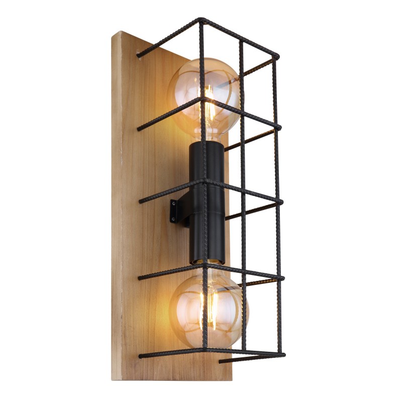 Aplica de perete design modern MERRIL lemn 15530-2W GL, Candelabre si Lustre moderne elegante⭐ modele clasice de lux pentru living, bucatarie si dormitor.✅ DeSiGn actual Top 2020!❤️Promotii lampi❗ ➽ www.evalight.ro. Oferte corpuri de iluminat suspendate pt camere de interior (înalte), suspensii (lungi) de tip lustre si candelabre, pendule decorative stil modern, clasic, rustic, baroc, scandinav, retro sau vintage, aplicate pe perete sau de tavan, cu cristale, abajur din material textil, lemn, metal, sticla, bec Edison sau LED, ieftine de calitate deosebita la cel mai bun pret. a