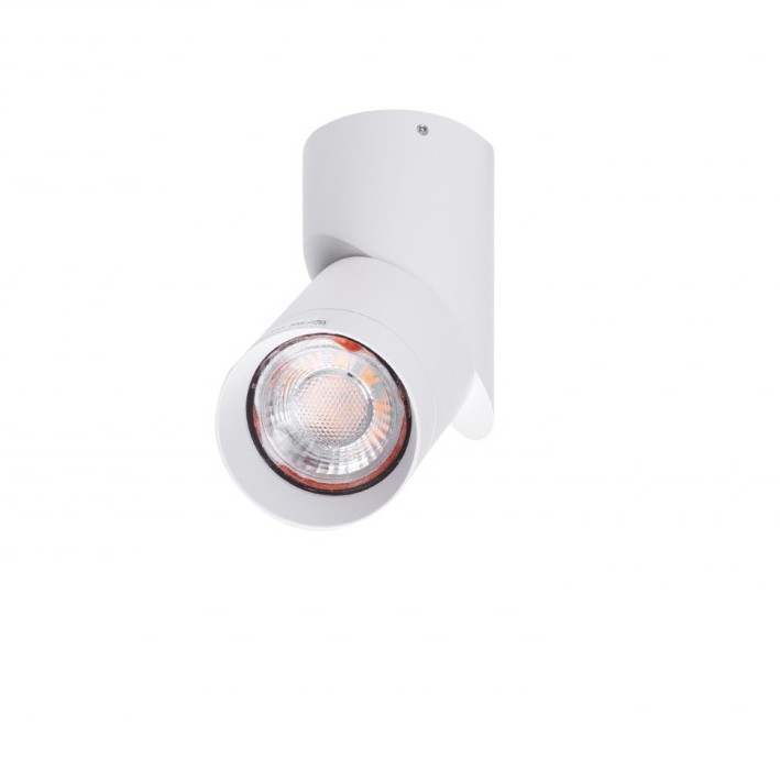 Spot modern directionabil aplicat tavan/plafon SANTOS GU10 alb, Spoturi aplicate tavan / perete, mobila, LED⭐modele moderne pentru living,dormitor,bucatarie,baie,hol.✅Design decorativ unic!❤️Promotii lampi❗ ➽ www.evalight.ro. Alege corpuri de iluminat interior de tip spot-uri aparente cu LED, (rotunde si patrate), ieftine de calitate la cel mai bun pret. a