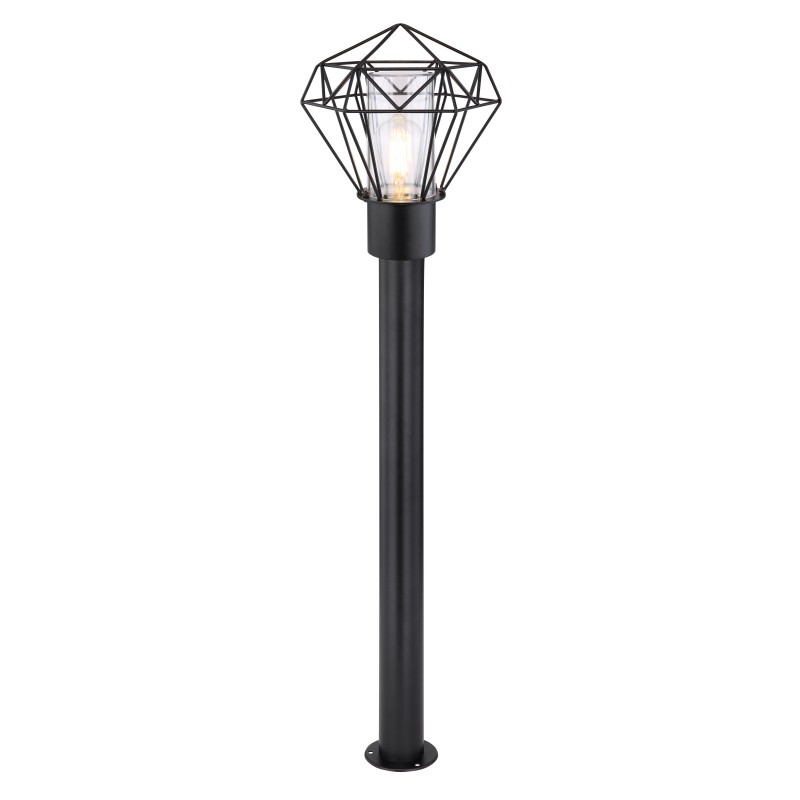 Stalp pentru iluminat exterior design modern, IP44 HORACE 31357 GL, Corpuri de iluminat exterior⭐ modele rustice, clasice, moderne pentru gradina, terasa, curte si alei.✅Design decorativ unic!❤️Promotii lampi❗ ➽www.evalight.ro. a