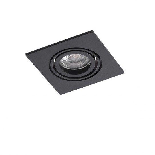 Spot incastrat directionabil de tavan/plafon EDITTA negru, Spoturi incastrate tavan / perete, LED⭐ modele moderne pentru baie, living, dormitor, bucatarie, hol.✅Design decorativ unic!❤️Promotii lampi❗ ➽ www.evalight.ro. Alege corpuri de iluminat interior de tip spot-uri incastrabile cu LED, cu lumina calda, alba rece sau neutra, montare in tavanul fals rigips, mobila, pardoseala, beton, ieftine de calitate la cel mai bun pret. a