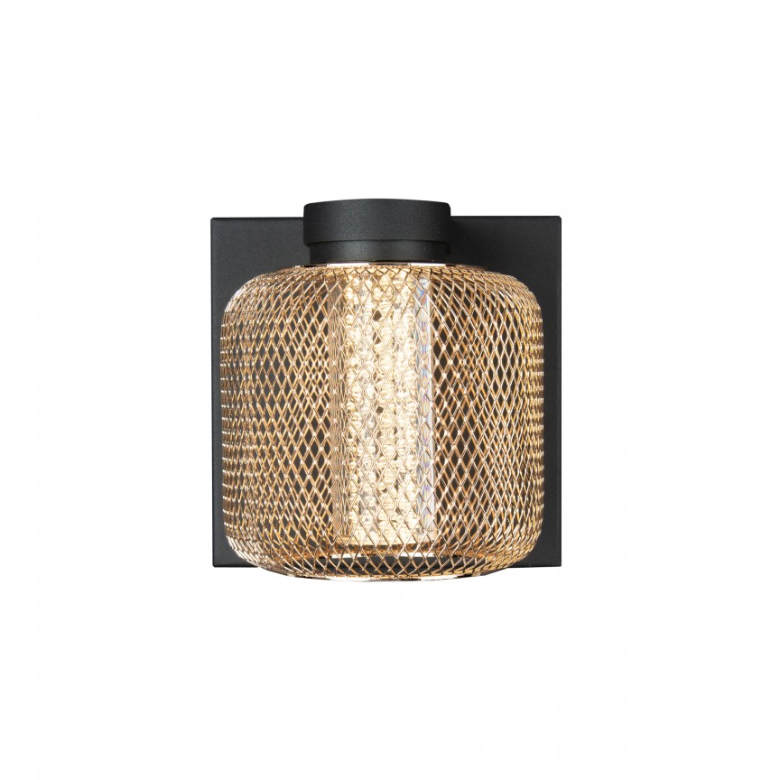 Aplica de perete LED design modern MESH negru W0293 MX, Candelabre si Lustre moderne elegante⭐ modele clasice de lux pentru living, bucatarie si dormitor.✅ DeSiGn actual Top 2020!❤️Promotii lampi❗ ➽ www.evalight.ro. Oferte corpuri de iluminat suspendate pt camere de interior (înalte), suspensii (lungi) de tip lustre si candelabre, pendule decorative stil modern, clasic, rustic, baroc, scandinav, retro sau vintage, aplicate pe perete sau de tavan, cu cristale, abajur din material textil, lemn, metal, sticla, bec Edison sau LED, ieftine de calitate deosebita la cel mai bun pret. a