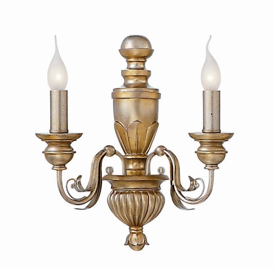 Aplica de perete 2 brate FIRENZE AP2 ORO ANTICO 020846, Promotii lustre, reduceri⭐ corpuri de iluminat, mobila si decoratiuni de interior si exterior.⭕Oferte Pret redus online ➽ www.evalight.ro❗ a