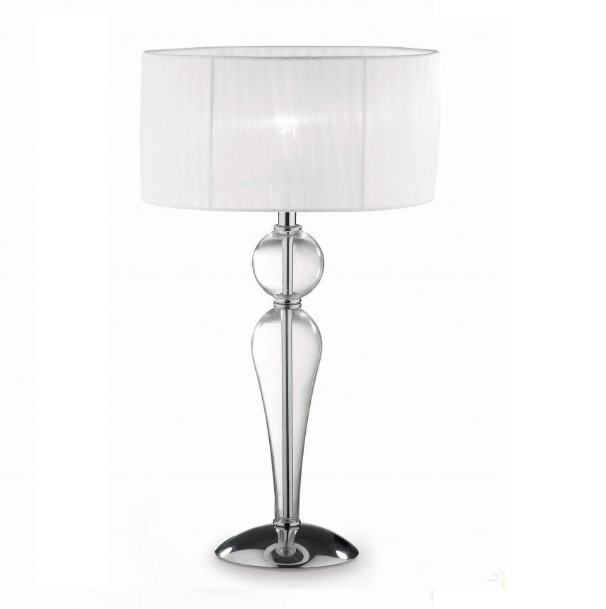 Veioza, lampa de masa DUCHESSA TL1 BIG 044491 , Veioze clasice de masa⭐ modele elegante inalte potrivite pentru noptiere dormitor, living, birou.✅DeSiGn decorativ de lux unic!❤️Promotii lampi❗ ➽ www.evalight.ro. Alege oferte la colectile NOI de corpuri de iluminat interior tip veioze cu picior inalt pt citit cu reader LED, aspect vintage deosebit, abajur din material textil, cristal, sticla, lemn, metalic, ceramica cu flori, ieftine de calitate la cel mai bun pret. a