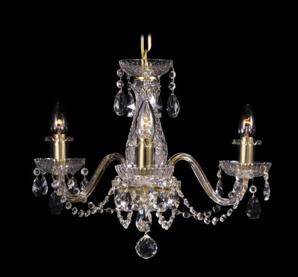 Candelabru 3 brate cristal Bohemia L11 006/03/1-A, Lustre Cristal Bohemia⭐ modele deosebite de candelabre din cristal Bohemia autentic din Cehia.✅Design Baroc de lux Premium Top❗ ➽ www.evalight.ro. a