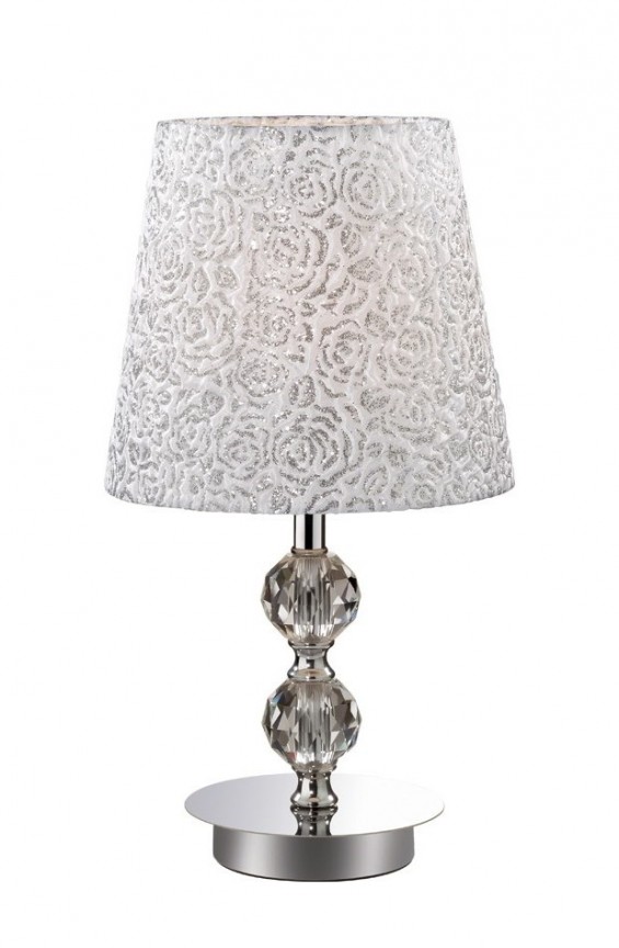 Veioza  lampa de masa LE ROY TL1 SMALL 073439, Veioze clasice de masa⭐ modele elegante inalte potrivite pentru noptiere dormitor, living, birou.✅DeSiGn decorativ de lux unic!❤️Promotii lampi❗ ➽ www.evalight.ro. Alege oferte la colectile NOI de corpuri de iluminat interior tip veioze cu picior inalt pt citit cu reader LED, aspect vintage deosebit, abajur din material textil, cristal, sticla, lemn, metalic, ceramica cu flori, ieftine de calitate la cel mai bun pret. a