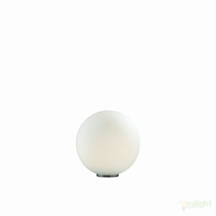 Veioza, lampa de masa glob diametru 20cm MAPA TL1 D20 009155, Veioze moderne de masa⭐ modele elegante inalte potrivite pentru noptiere dormitor si living.✅DeSiGn decorativ de lux unic!❤️Promotii lampi❗ ➽www.evalight.ro. Alege corpuri de iluminat interior tip lampi mari mari cu picior inalt pt citit cu reader LED, de podea, aspect vintage deosebit cu cristal, abajur din material textil, sticla, lemn, metalic, ceramica cu flori, ieftine de calitate la cel mai bun pret. a