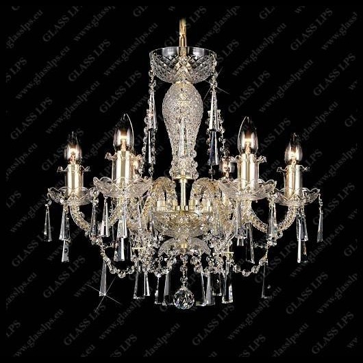 Lustra 6 brate cristal Boemia L11 009/06/3-K, Lustre cristal si Corpuri de iluminat suspendate⭐ modele de lux elegante din cristal Stil Exclusive.✅Design Premium Top❗ ➽ www.evalight.ro.  a