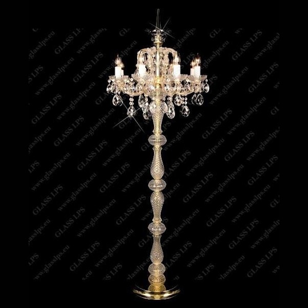 Lampadar Maria Theresa cristal Bohemia S44 002/08/1, Candelabre si Lustre moderne elegante⭐ modele clasice de lux pentru living, bucatarie si dormitor.✅ DeSiGn decorativ de lux!❤️Promotii lampi❗ ➽ www.evalight.ro. Oferte corpuri de iluminat suspendate pt camere de interior (înalte), suspensii (lungi) de tip lustre si candelabre, pendule decorative stil modern, clasic, rustic, baroc, scandinav, retro sau vintage, aplicate pe perete sau de tavan, cu cristale, abajur din material textil, lemn, metal, sticla, bec Edison sau LED, ieftine de calitate deosebita la cel mai bun pret. a