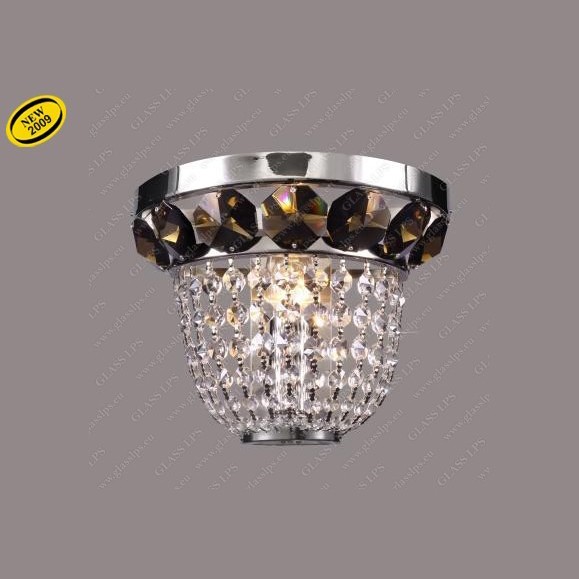 Aplica de perete cristal Bohemia N25 166/01/6, 6 smoke, Candelabre si Lustre moderne elegante⭐ modele clasice de lux pentru living, bucatarie si dormitor.✅ DeSiGn actual Top 2020!❤️Promotii lampi❗ ➽ www.evalight.ro. Oferte corpuri de iluminat suspendate pt camere de interior (înalte), suspensii (lungi) de tip lustre si candelabre, pendule decorative stil modern, clasic, rustic, baroc, scandinav, retro sau vintage, aplicate pe perete sau de tavan, cu cristale, abajur din material textil, lemn, metal, sticla, bec Edison sau LED, ieftine de calitate deosebita la cel mai bun pret. a