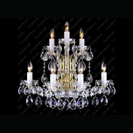Aplica Maria Theresa cristal Bohemia N24 903/07/1, Aplice de perete Cristal Bohemia⭐ modele de lux deosebite din cristal Bohemia autentic din Cehia.✅Design unicat Premium Top❗ ➽ www.evalight.ro. a