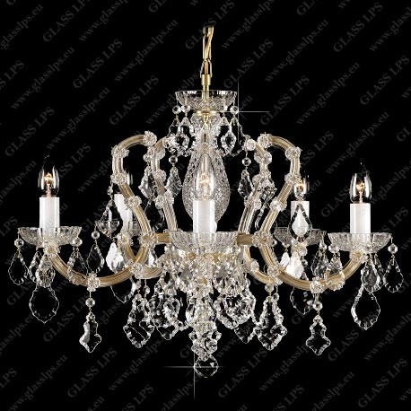 Lustra Maria Theresa cristal Bohemia L14 002/05/2, Candelabre si Lustre moderne elegante⭐ modele clasice de lux pentru living, bucatarie si dormitor.✅ DeSiGn actual Top 2020!❤️Promotii lampi❗ ➽ www.evalight.ro. Oferte corpuri de iluminat suspendate pt camere de interior (înalte), suspensii (lungi) de tip lustre si candelabre, pendule decorative stil modern, clasic, rustic, baroc, scandinav, retro sau vintage, aplicate pe perete sau de tavan, cu cristale, abajur din material textil, lemn, metal, sticla, bec Edison sau LED, ieftine de calitate deosebita la cel mai bun pret. a