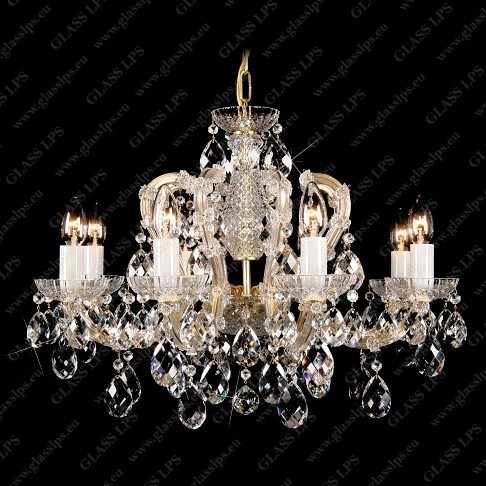 Lustra Maria Theresa cristal Bohemia L14 002/08/1, Candelabre si Lustre moderne elegante⭐ modele clasice de lux pentru living, bucatarie si dormitor.✅ DeSiGn actual Top 2020!❤️Promotii lampi❗ ➽ www.evalight.ro. Oferte corpuri de iluminat suspendate pt camere de interior (înalte), suspensii (lungi) de tip lustre si candelabre, pendule decorative stil modern, clasic, rustic, baroc, scandinav, retro sau vintage, aplicate pe perete sau de tavan, cu cristale, abajur din material textil, lemn, metal, sticla, bec Edison sau LED, ieftine de calitate deosebita la cel mai bun pret. a