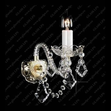 Aplica de perete cristal Bohemia N21 009/01/2 , Corpuri de iluminat clasice⭐ modele lustre interior pentru living, dormitor, bucatarie, baie, hol.✅DeSiGn decorativ unic!❤️Promotii lampi❗ ➽www.evalight.ro. Alege Corpuri de iluminat interior elegante in stil clasic, suspendate sau aplicate de tavan si perete, decorate traditional, industrial, retro sau vintage, pt casa, ieftine si de lux, calitate deosebita la cel mai bun pret. 
 a