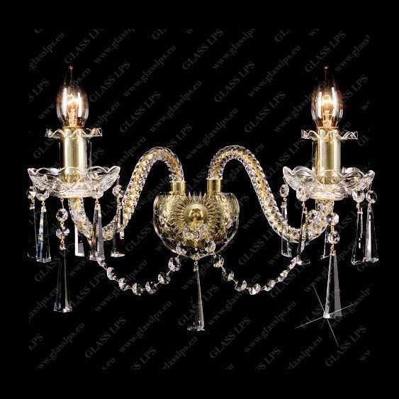 Aplica cristal Bohemia N21 009/02/3-K, Aplice de perete Cristal Bohemia⭐ modele de lux deosebite din cristal Bohemia autentic din Cehia.✅Design unicat Premium Top❗ ➽ www.evalight.ro. a