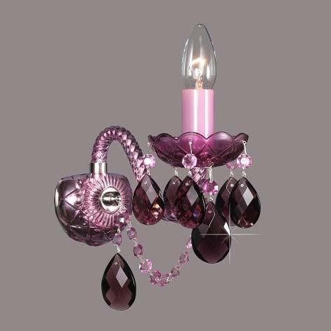 Aplica cristal Bohemia N21 009/01/1 all amethyst, Aplice de perete clasice⭐ modele elegante pentru dormitor, living, hol, bucatarie.✅DeSiGn decorativ de lux unic!❤️Promotii lampi❗ ➽ www.evalight.ro. Alege oferte la corpuri de iluminat interior stil clasic pt perete si tavan, decor cristal, bec LED sau vintage, ieftine de calitate deosebita la cel mai bun pret. a