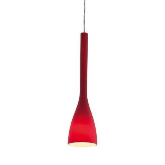 Pendul modern diametru 10,5 cm FLUT SP1 SMALL rosso 035703, Promotii lustre, reduceri⭐ corpuri de iluminat, mobila si decoratiuni de interior si exterior.⭕Oferte Pret redus online ➽ www.evalight.ro❗ a