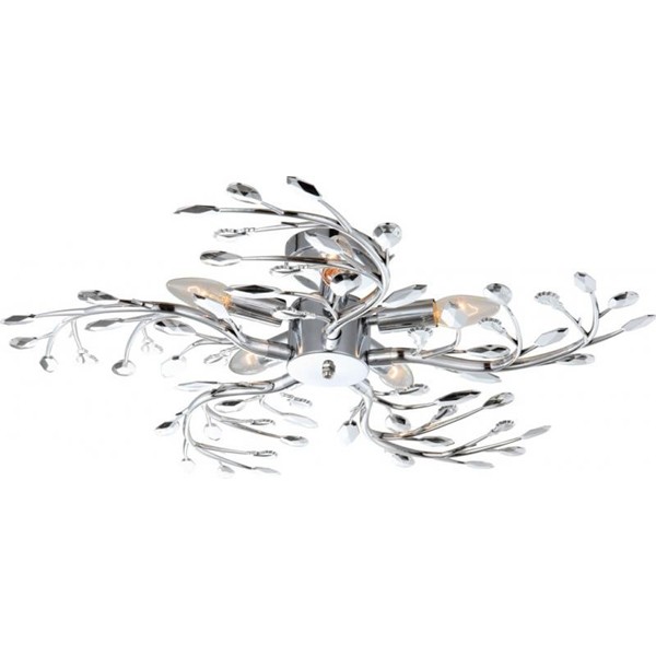 Lustra moderna diametru 65cm Flash 68546-5 GL, Lustre aplicate, moderne⭐ modele elegante pentru living, dormitor, bucatarie sau hol.✅DeSiGn decorativ unic!❤️Promotii lampi❗ ➽www.evalight.ro. Alege corpuri de iluminat interior de tip plafoniera si lustre aplicate de tavan, ieftine de de lux, calitate deosebita la cel mai bun pret. a