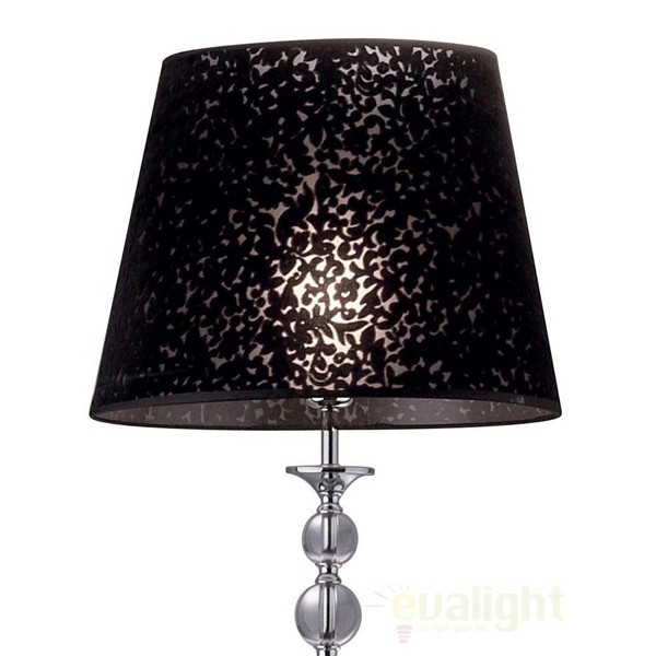 Lampadar, lampa de podea STEP PT1 NERO 032344, Lampi de podea cu picior inalt⭐ lampadare moderne retro sau vintage pentru living.✅DeSiGn decorativ de lux unic!❤️Promotii lampi❗ ➽www.evalight.ro. Alege corpuri de iluminat de podea pt interior cu reader LED, clasice cu decor elegant, stil industrial din metal cu picior inalt curbat, trepied din lemn, abajur din material textil, sticla, tesatura, ieftine de calitate deosebita la cel mai bun pret. a