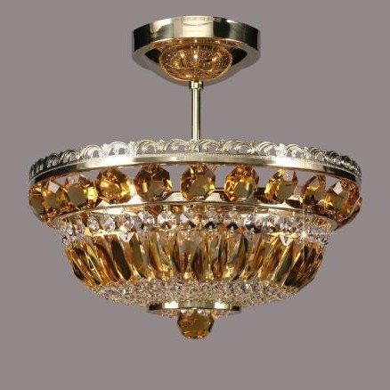 Plafonier cristal Bohemia L15 365/03/6 light topaz, Lustre cristal si Corpuri de iluminat suspendate⭐ modele de lux elegante din cristal Stil Exclusive.✅Design Premium Top❗ ➽ www.evalight.ro.  a