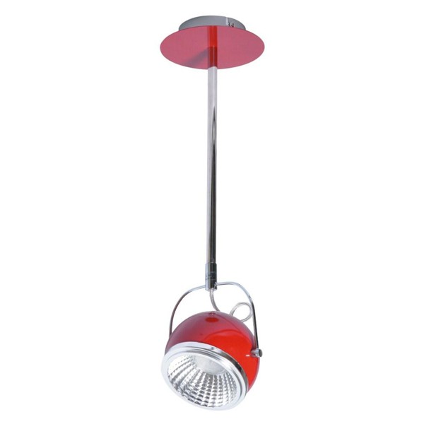 Pendul modern, Spot LED Ball rosu, Promotii lustre, reduceri⭐ corpuri de iluminat, mobila si decoratiuni de interior si exterior.⭕Oferte Pret redus online ➽ www.evalight.ro❗ a