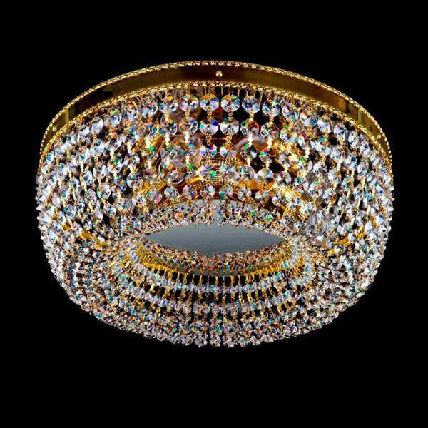 Plafoniera Cristal Bohemia Exclusive diametru 35cm Sofia 350 CE, Lustre/Plafoniere clasice, tavan⭐modele elegante de lux pentru dormitor living, hol.✅DeSiGn decorativ unic!❤️Promotii lampi❗ ➽www.evalight.ro. Alege oferte la corpuri de iluminat interior stil clasic pt perete si tavane joase, decor cristal, bec LED sau vintage, ieftine de calitate deosebita la cel mai bun pret. a