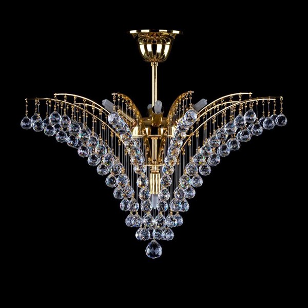 Plafoniera Cristal Bohemia Exclusive diametru 48cm NEDA I. CE, Lustre cristal si Corpuri de iluminat suspendate⭐ modele de lux elegante din cristal Stil Exclusive.✅Design Premium Top❗ ➽ www.evalight.ro.  a