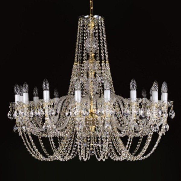 Candelabru Cristal Bohemia Exclusive 16 brate ANDULA dia 1000 CE, Lustre Cristal Bohemia⭐ modele deosebite de candelabre din cristal Bohemia autentic din Cehia.✅Design Baroc de lux Premium Top❗ ➽ www.evalight.ro. a