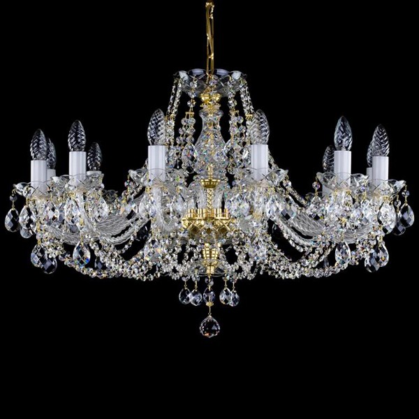 Candelabru Cristal Bohemia Exclusive 12 brate, diam.79cm ANGELIKA XII CE, Lustre Cristal Bohemia⭐ modele deosebite de candelabre din cristal Bohemia autentic din Cehia.✅Design Baroc de lux Premium Top❗ ➽ www.evalight.ro. a