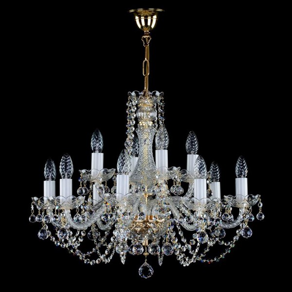 Candelabru cristal Bohemia 12 brate CARMEN BALLS CE, Candelabre clasice / Lustre si Pendule⭐ modele elegante de lux pentru iluminat living, dormitor, bucatarie.✅DeSiGn decorativ unic!❤️Promotii❗ Lustre clasice ➽ www.evalight.ro. Alege oferte la colectii NOI de corpuri de iluminat pt interior în stil clasic, industrial, retro sau vintage, lampi suspendate deosebite de tip suspensii, decorate cu margele cu cristal, abajur textil, de sticla, becuri normale tip lumanare cu filament sau LED, ieftine de calitate la cel mai bun pret. a